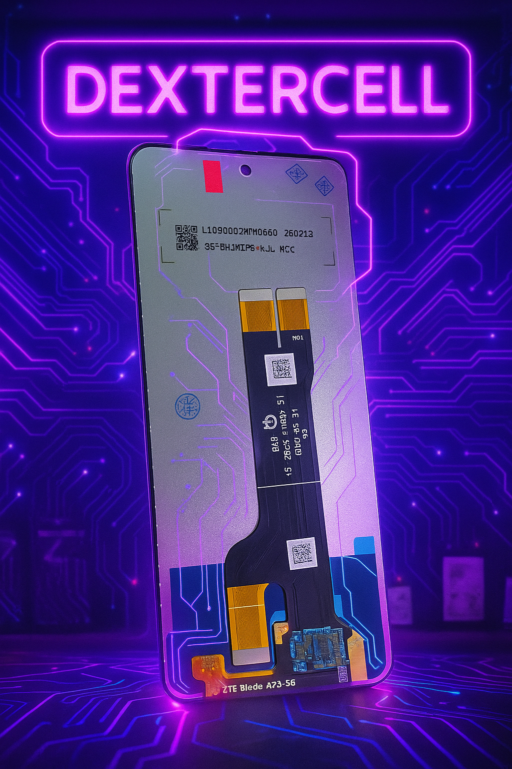 MODULO ZTE BLADE A75 5G. SIN MARCO: imagen 1