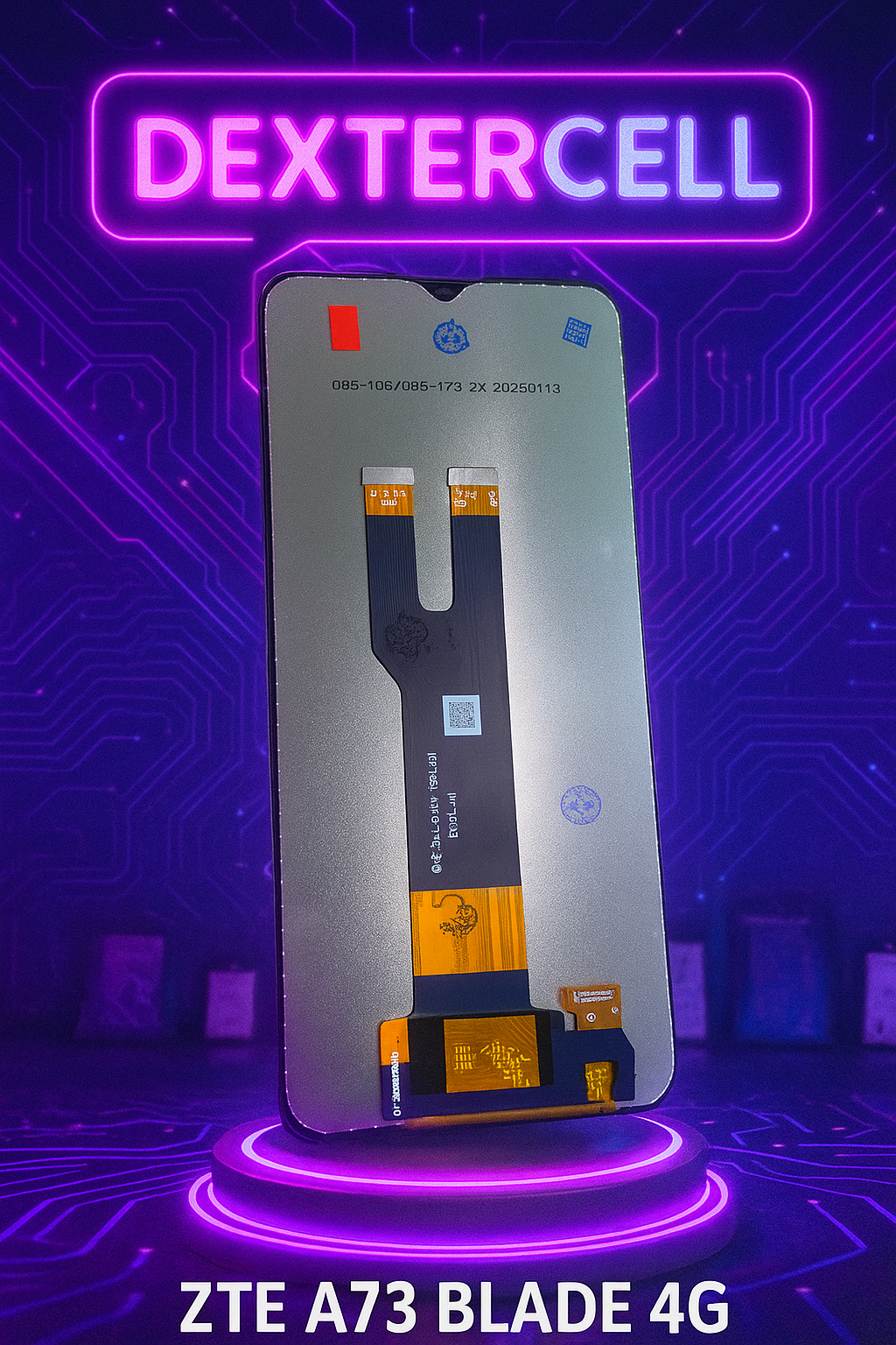 MODULO ZTE BLADE A73 4G. SIN MARCO: imagen 1