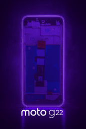 MODULO MOTO G22 CON MARCO