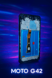 MODULO MOTO G42 CON MARCO
