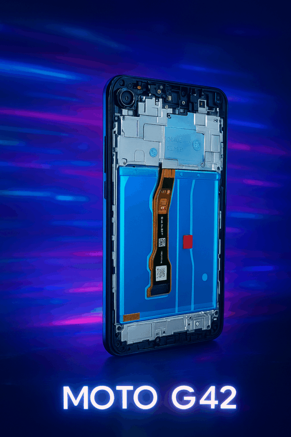 MODULO MOTO G42 CON MARCO