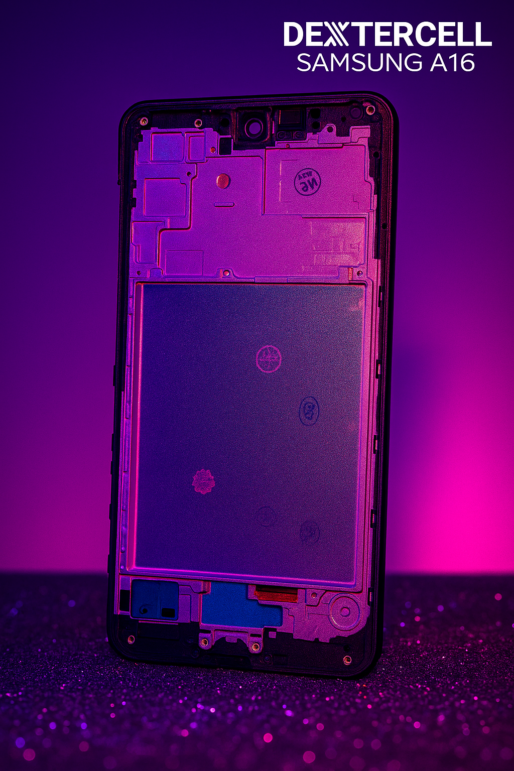 MODULO SAMSUNG A16 4G AMOLED- CON MARCO: imagen 1